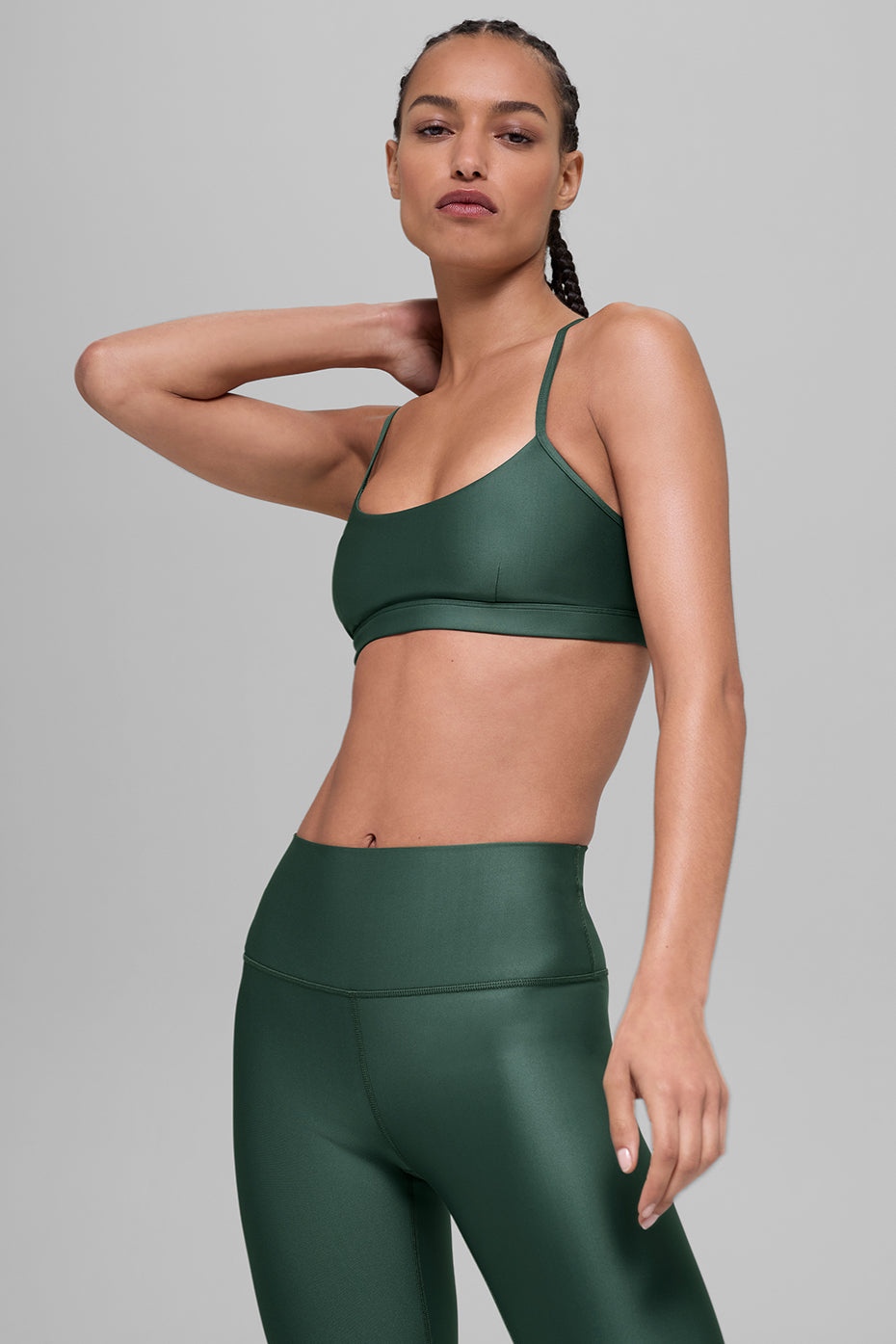 Alo Yoga Airlift Intrigue Bra - Clover Green - imagen 2