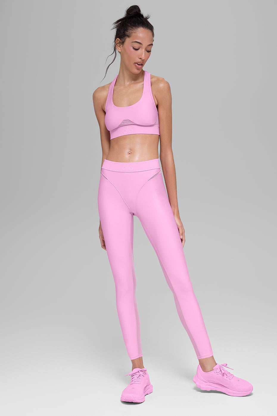 Alo Yoga Airlift Rebel Bra - Candy Heart Pink - imagen 5