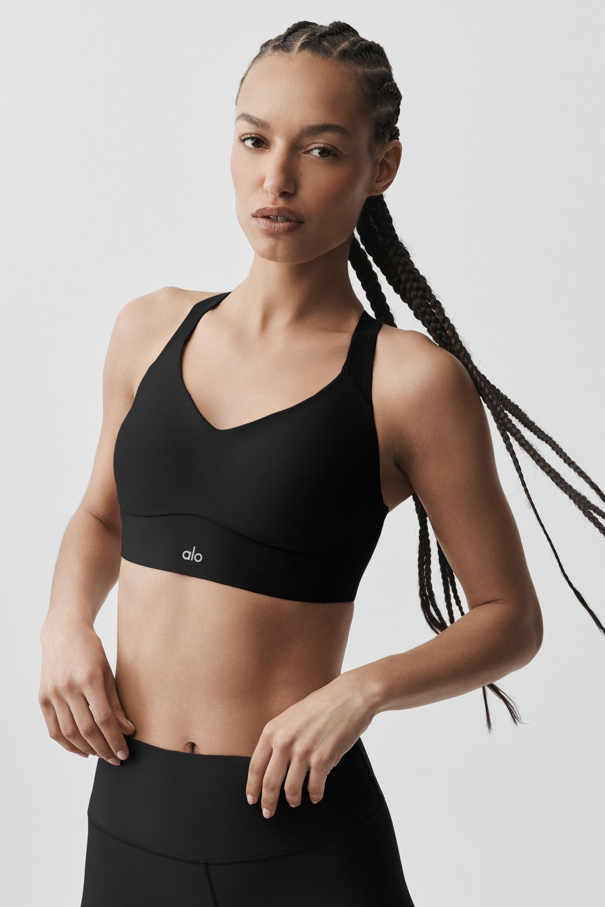 Alo Yoga Airlift Endurance High-Impact Bra - Black - imagen 1