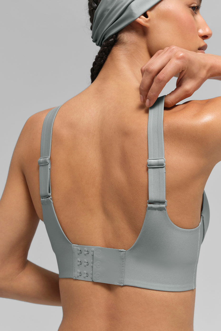 Alo Yoga Airlift Endurance High-Impact Bra - Lunar Grey - imagen 2