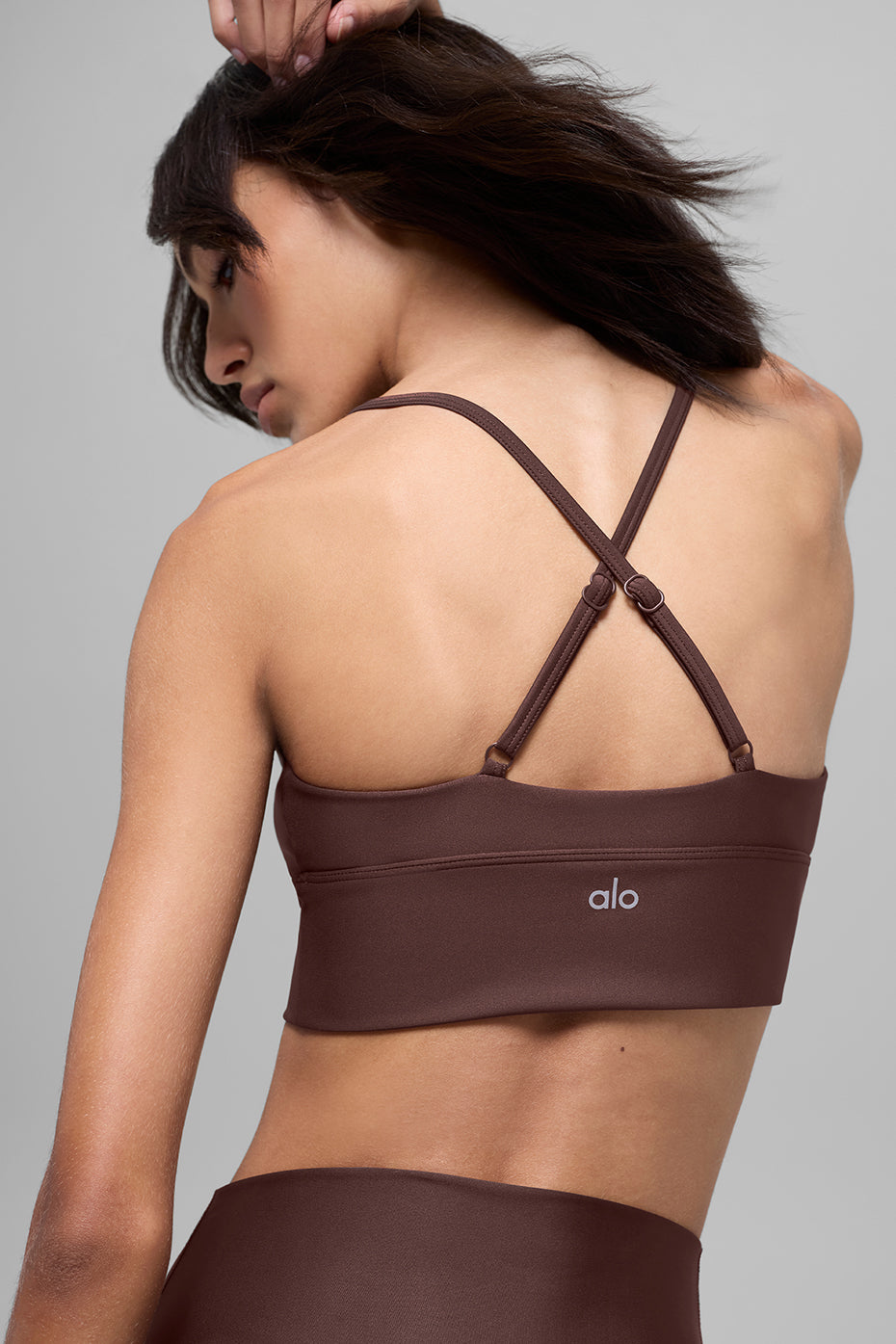Alo Yoga Airlift Divine Bra - Brownstone - imagen 2