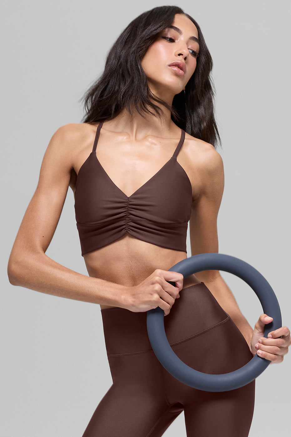 Alo Yoga Airlift Divine Bra - Brownstone - imagen 1