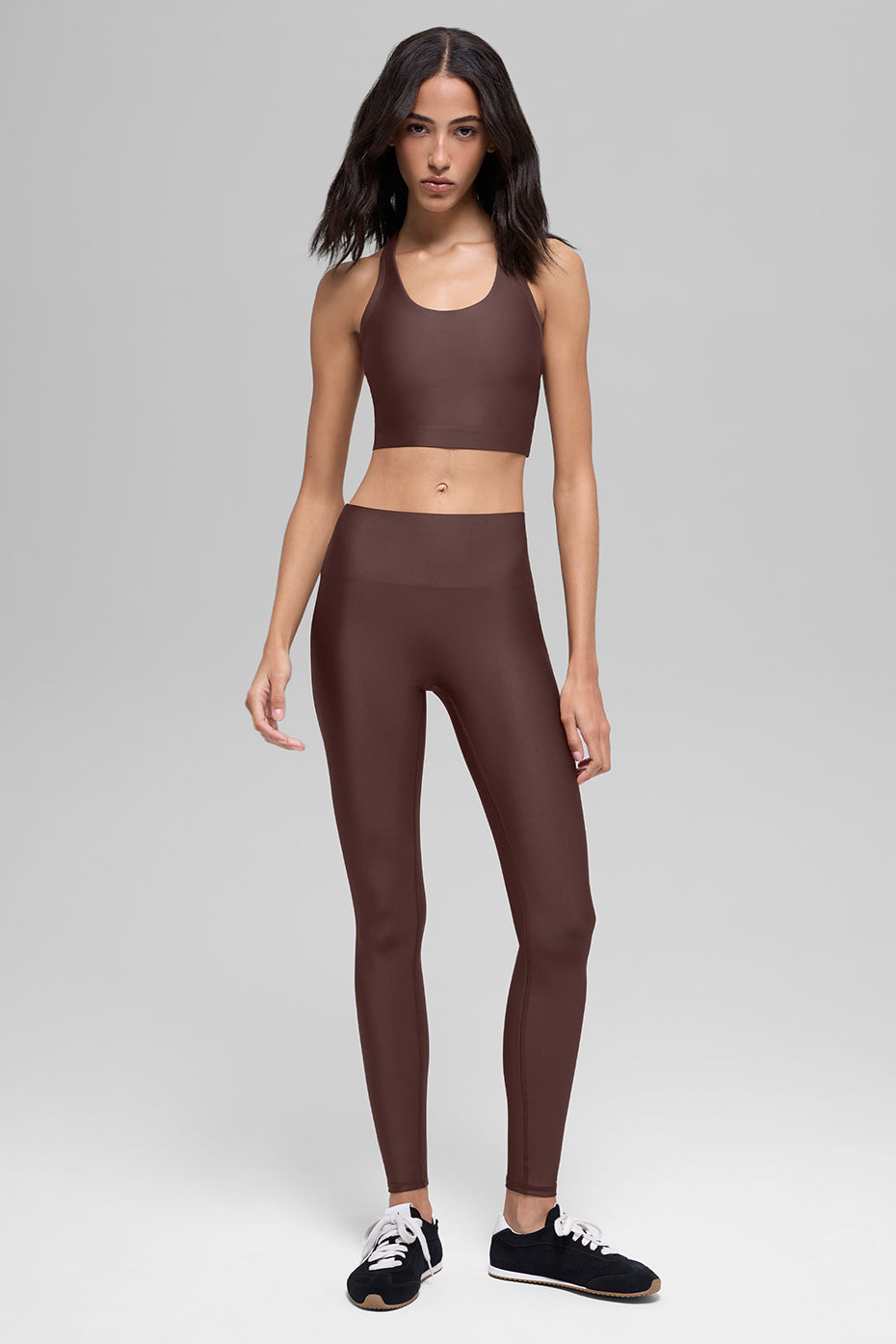 Alo Yoga Airlift Super Sleek Bra Tank - Brownstone - imagen 6