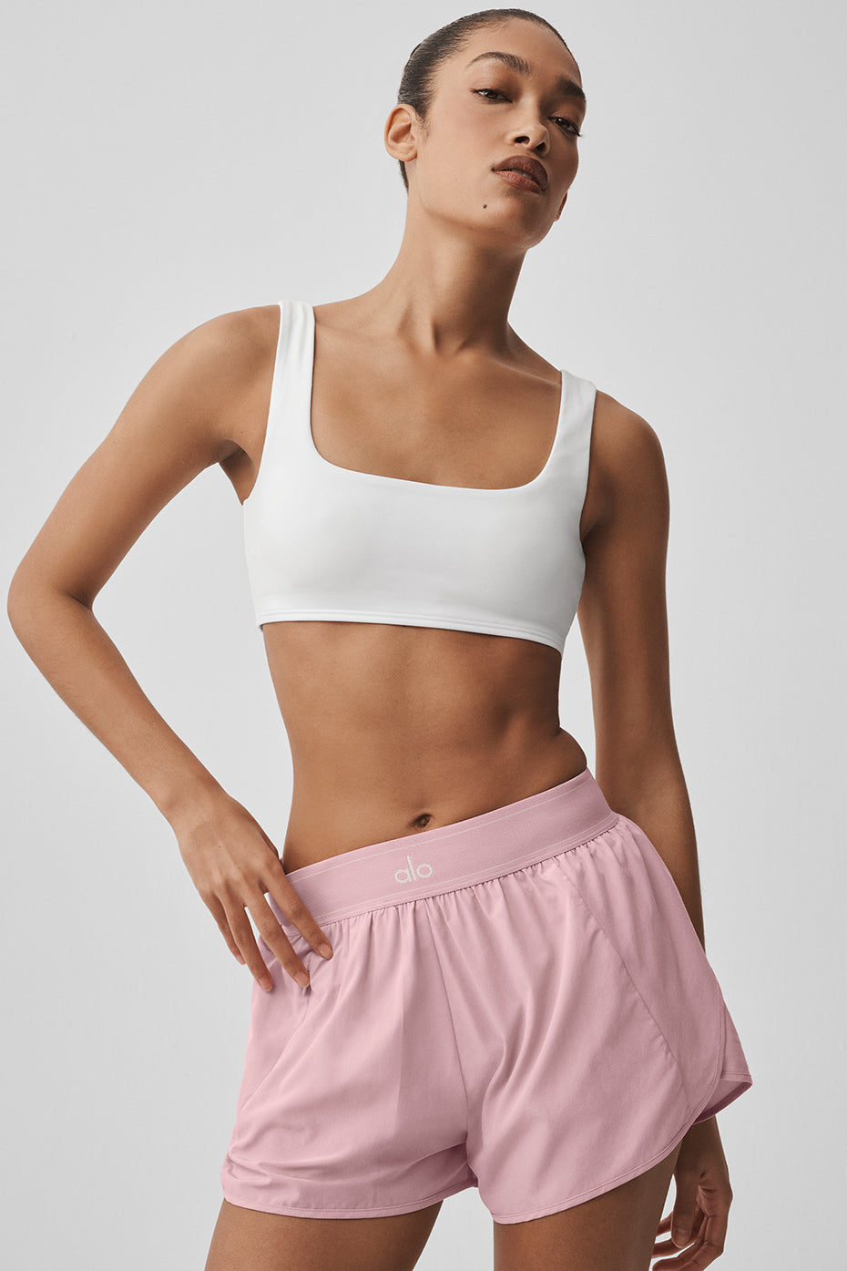 Alo Yoga ALO Softsculpt Precision Bra - White - imagen 4