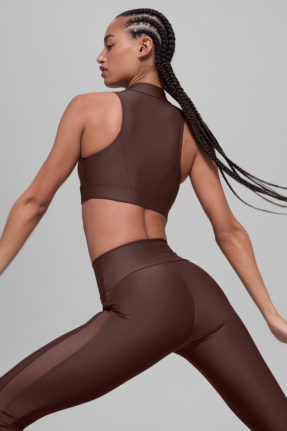 Alo Yoga Airlift Mesh Infatuation Bra - Brownstone - imagen 2