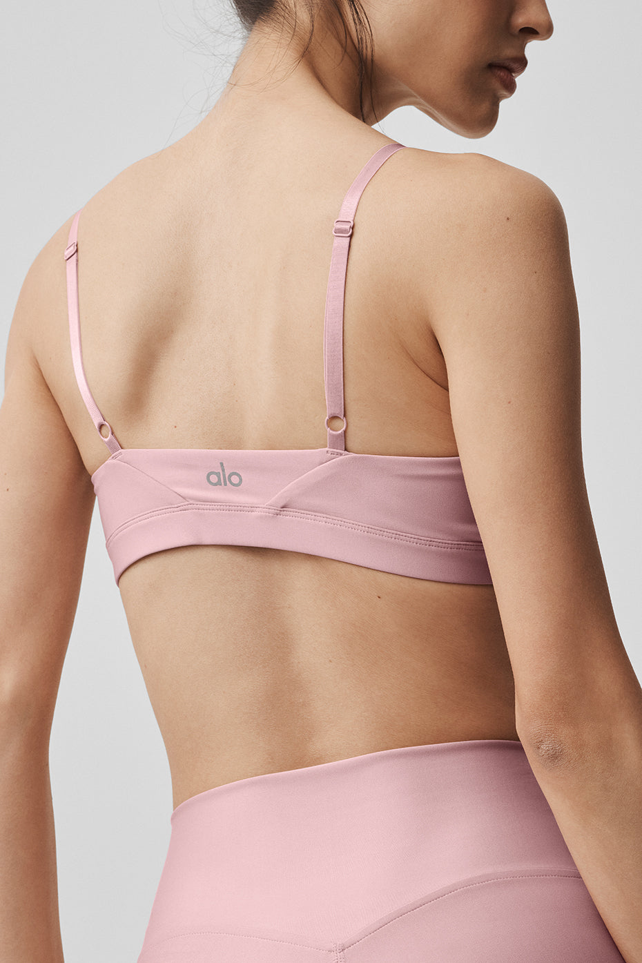 Alo Yoga Airlift Fine Line Bra - Vintage Pink - imagen 2
