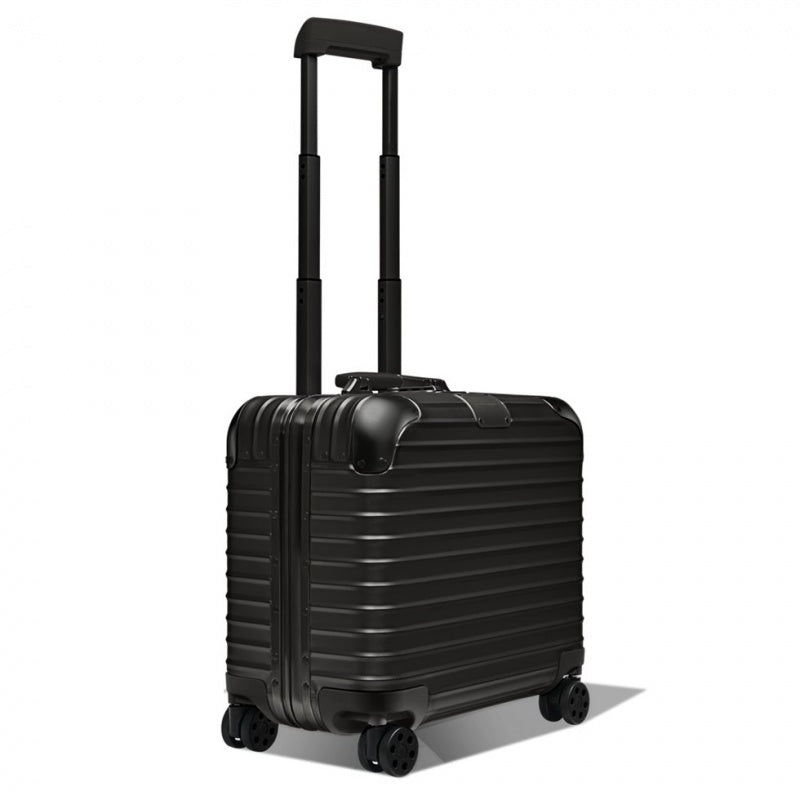 Rimowa Compact Wheeled Maletín in Aluminum Maleta Black