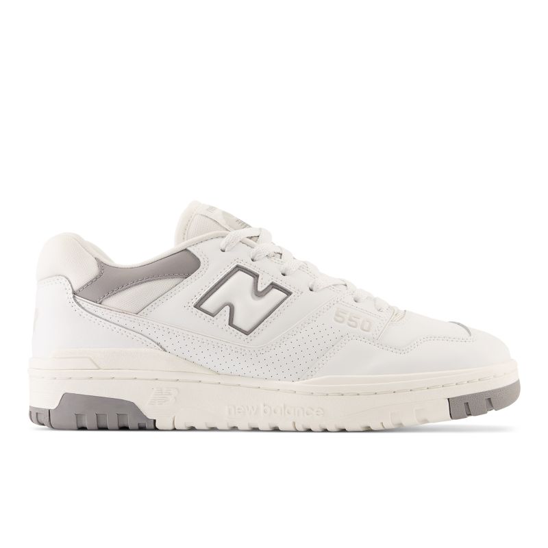 New Balance tenis 550 White Grey Cream | BB550SWA