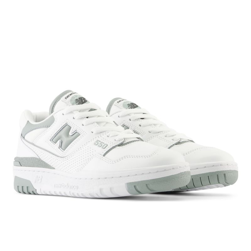 New Balance tenis 550 White Green | BBW550BG