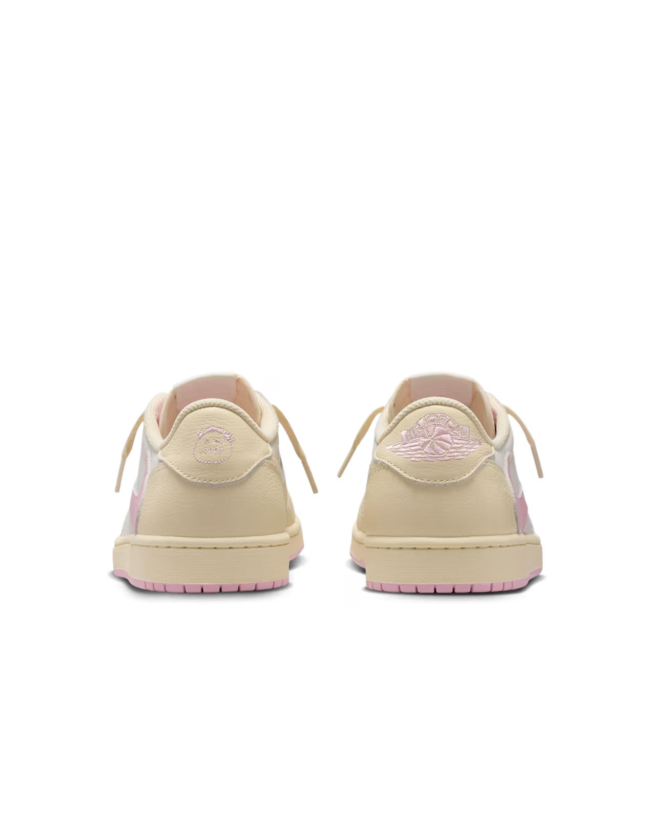 Air Jordan 1 Low x Travis Scott Muslin and Shy Pink (
