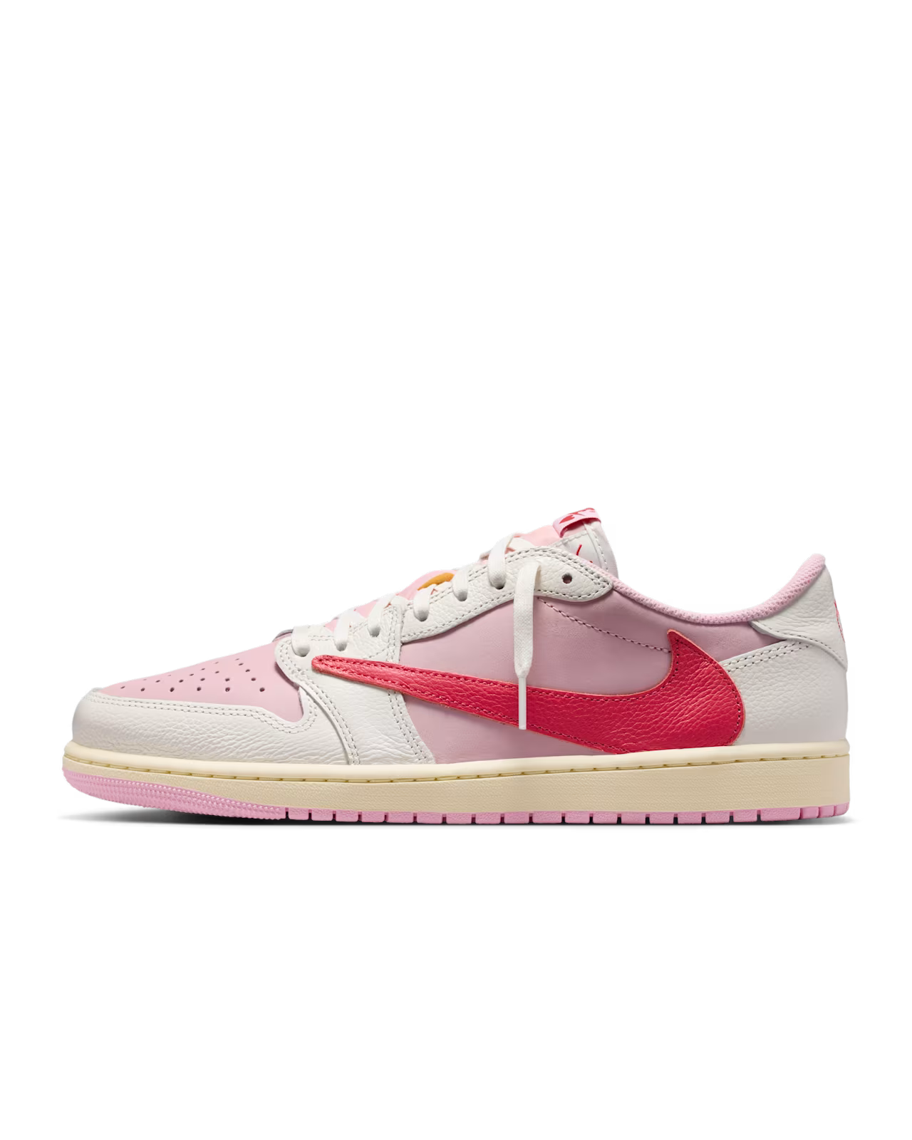 Air Jordan 1 Low x Travis Scott Shy Pink and Tropical Pink