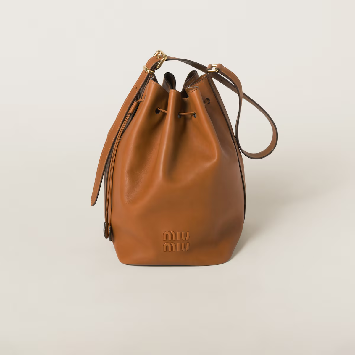 Miu Miu Bolso saco de piel