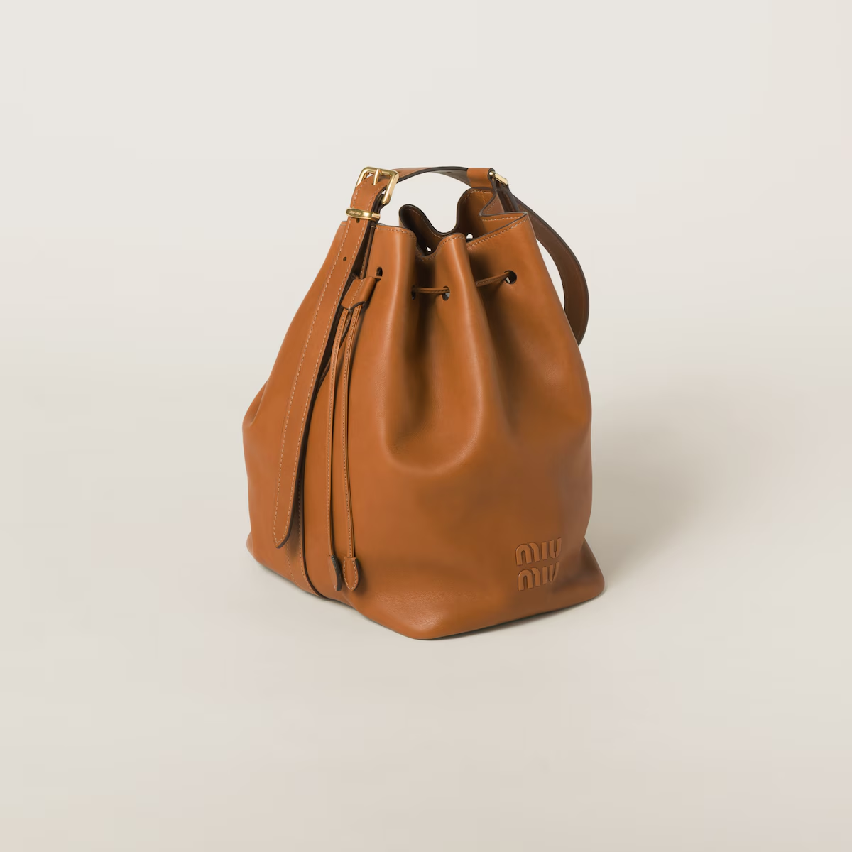 Miu Miu Bolso saco de piel