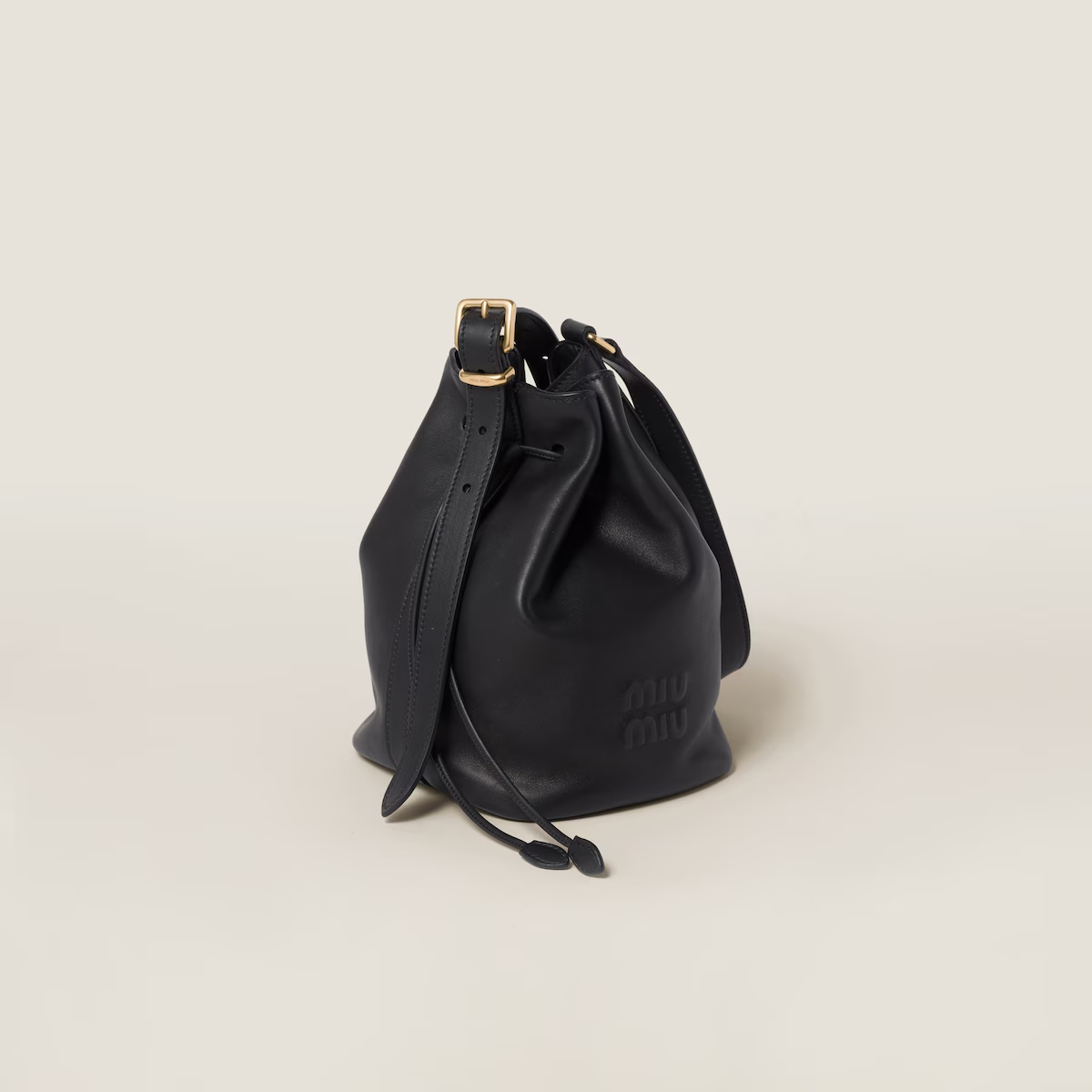 Miu Miu Bolso saco de piel