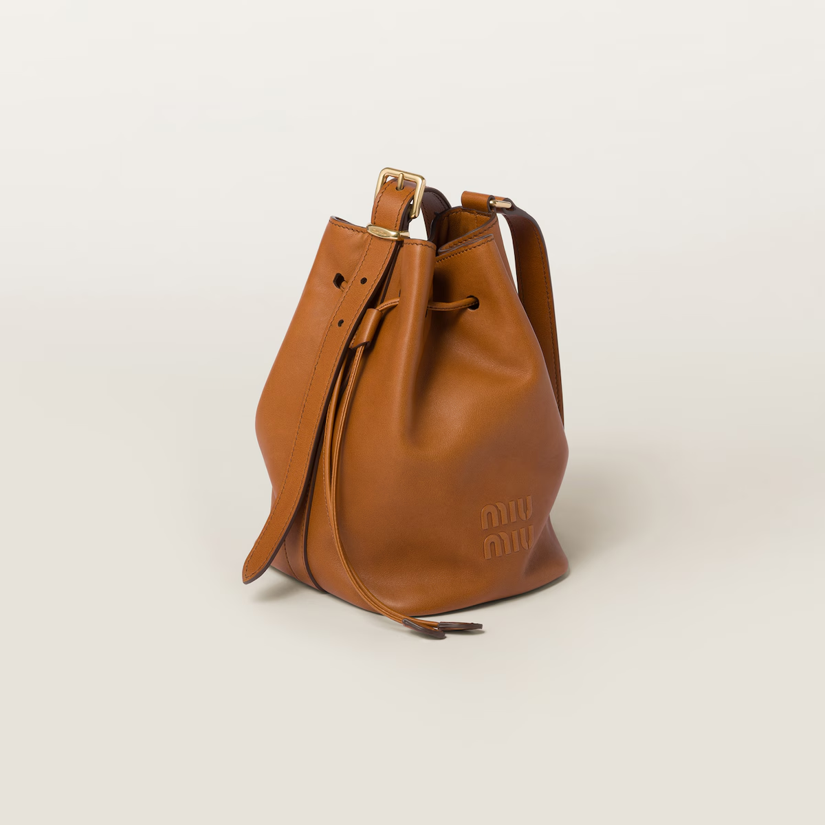 Miu Miu Bolso saco de piel