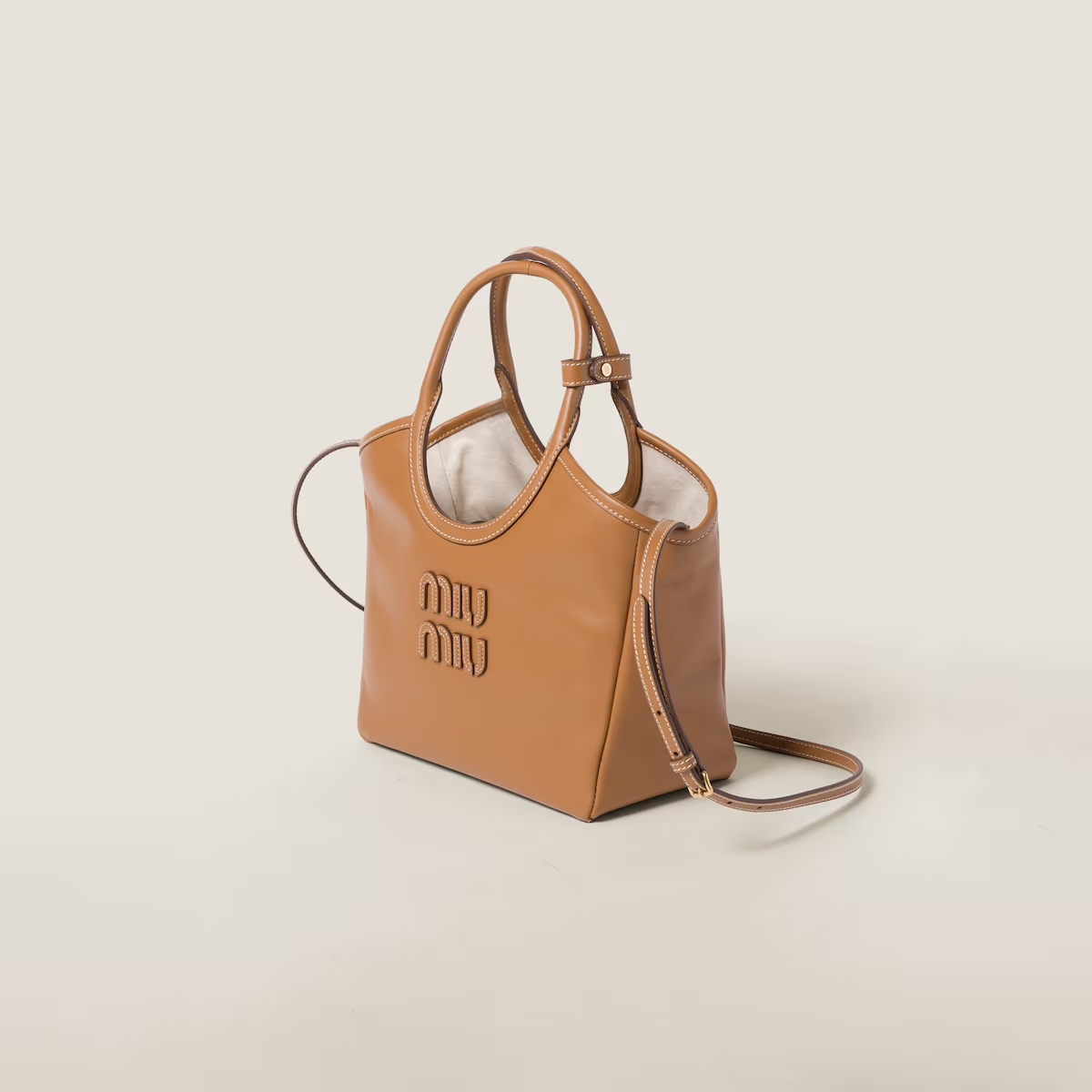 Miu Miu IVY de piel