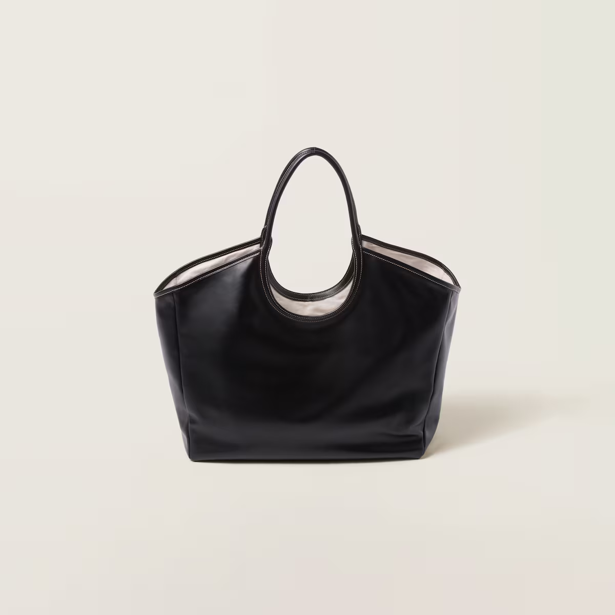 Miu Miu Bolso IVY de piel
