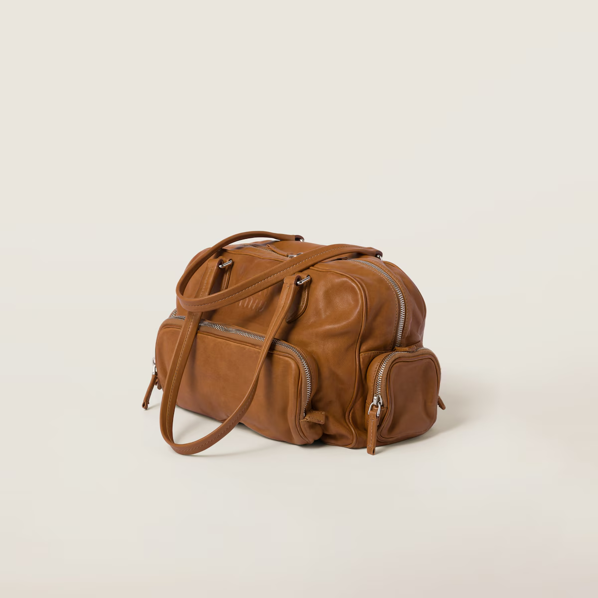 Miu Miu Bolso de napa con asas