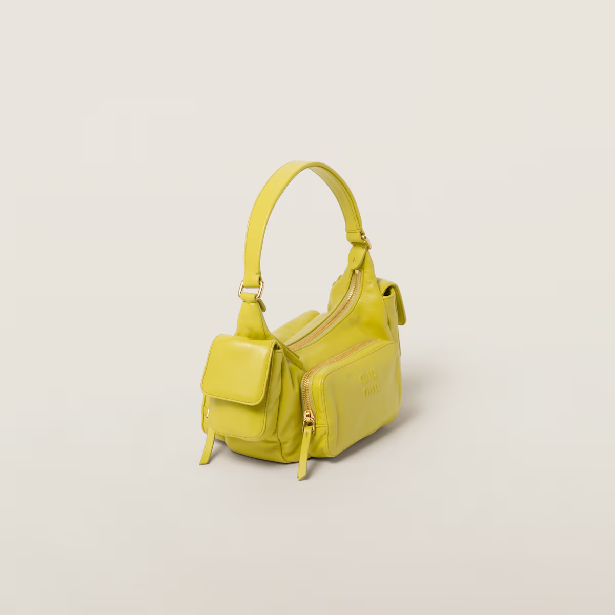 Miu Miu Bolso bandolera de napa