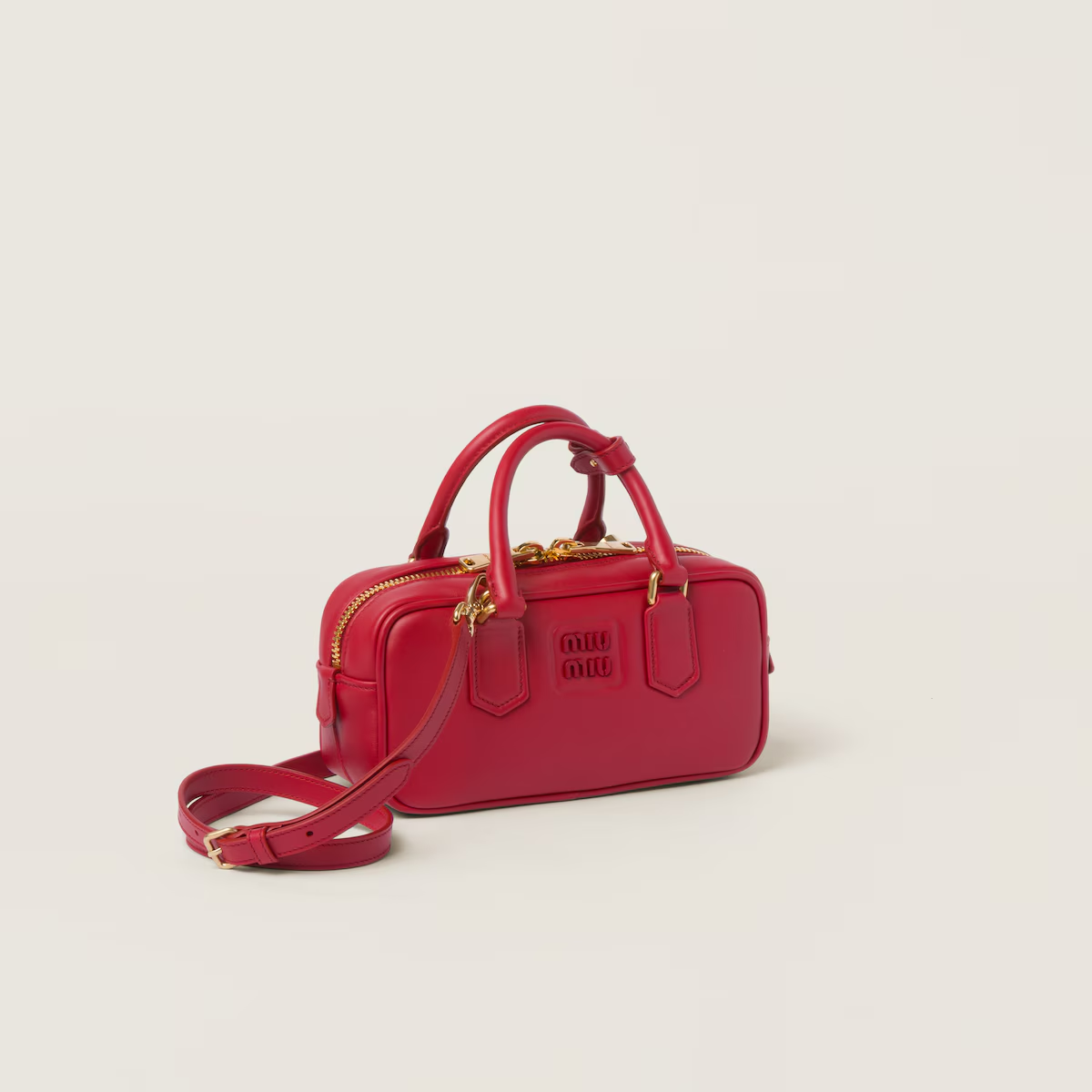 Miu Miu Bolso Arcadie de piel