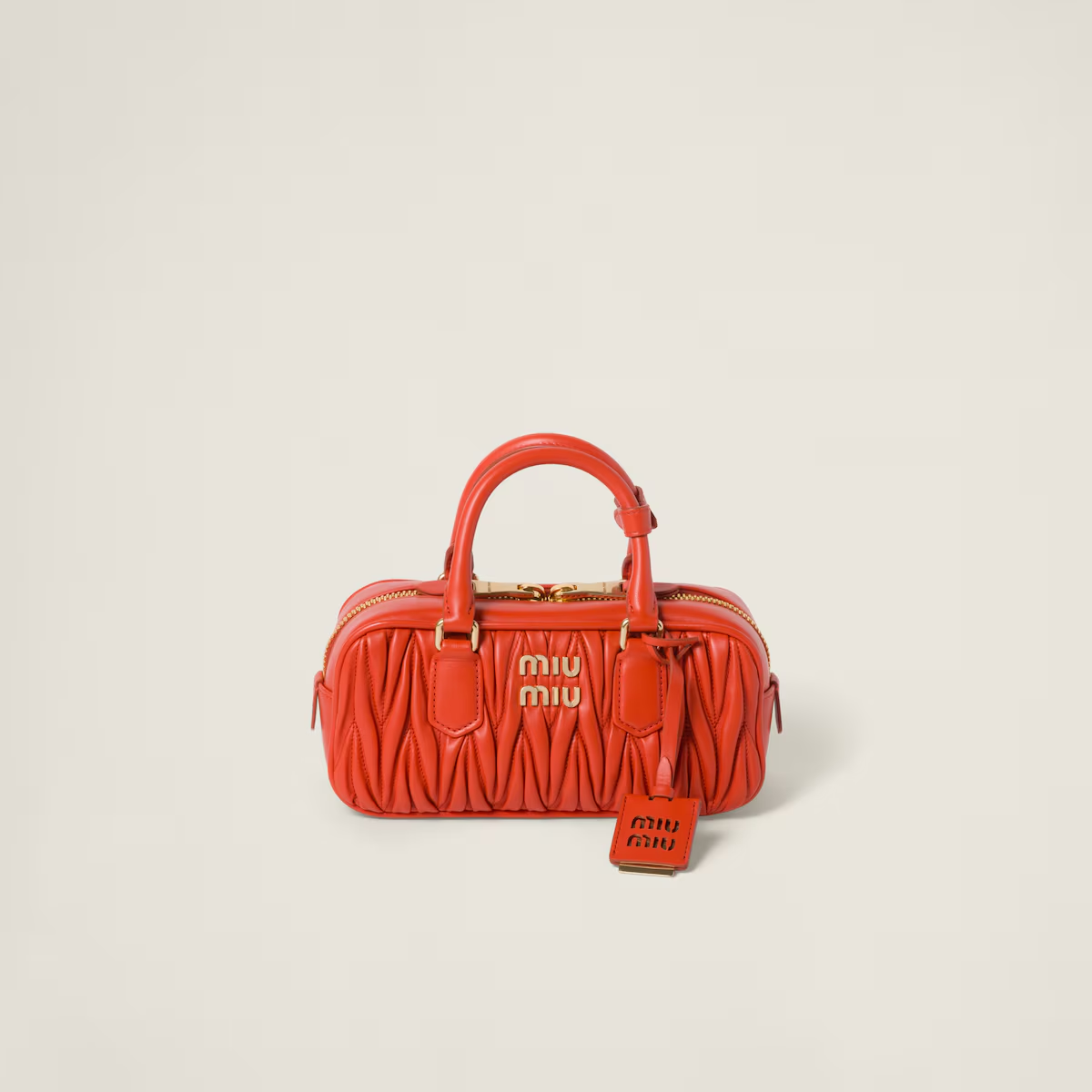 Miu Miu Bolso Arcadie de napa Matelassé