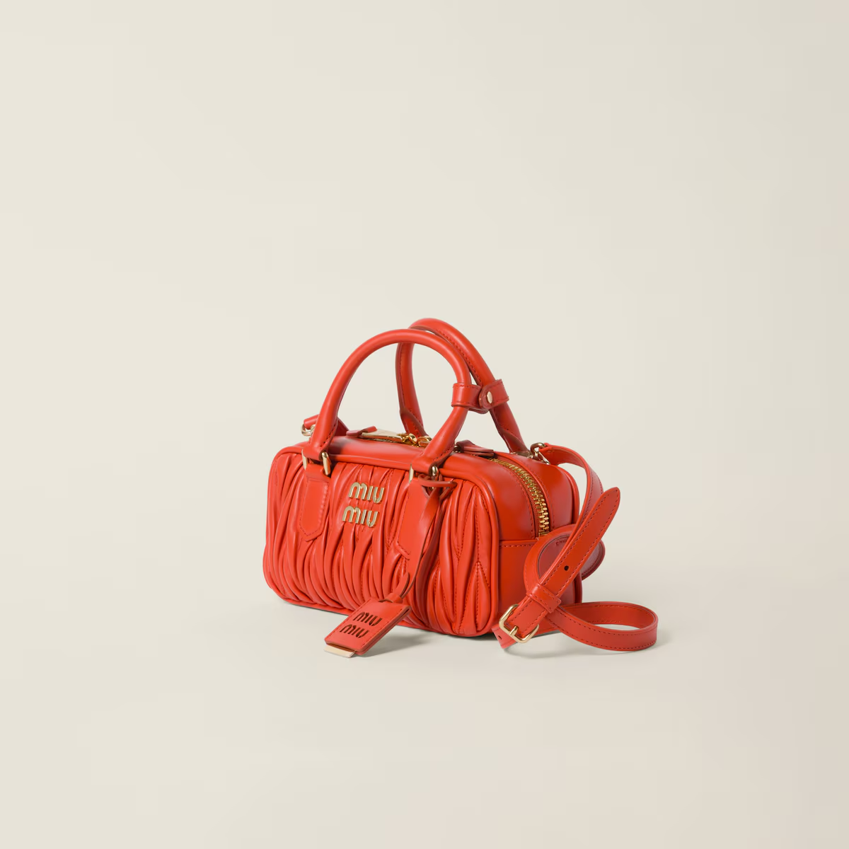 Miu Miu Bolso Arcadie de napa Matelassé