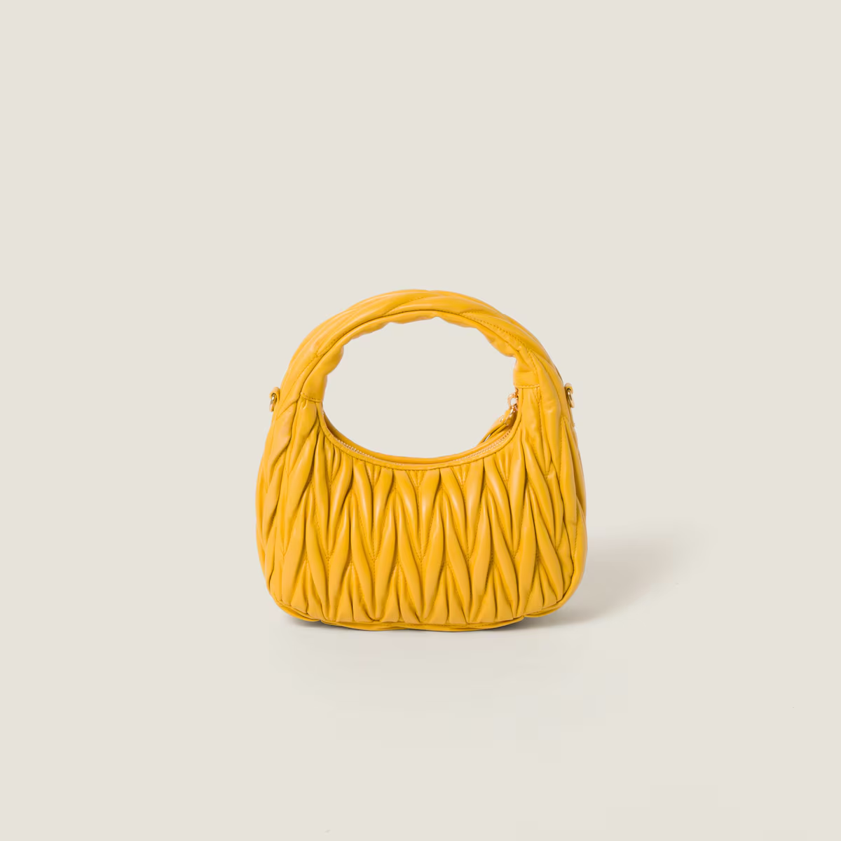 Miu Miu Bolso hobo Wander de napa Matelassé