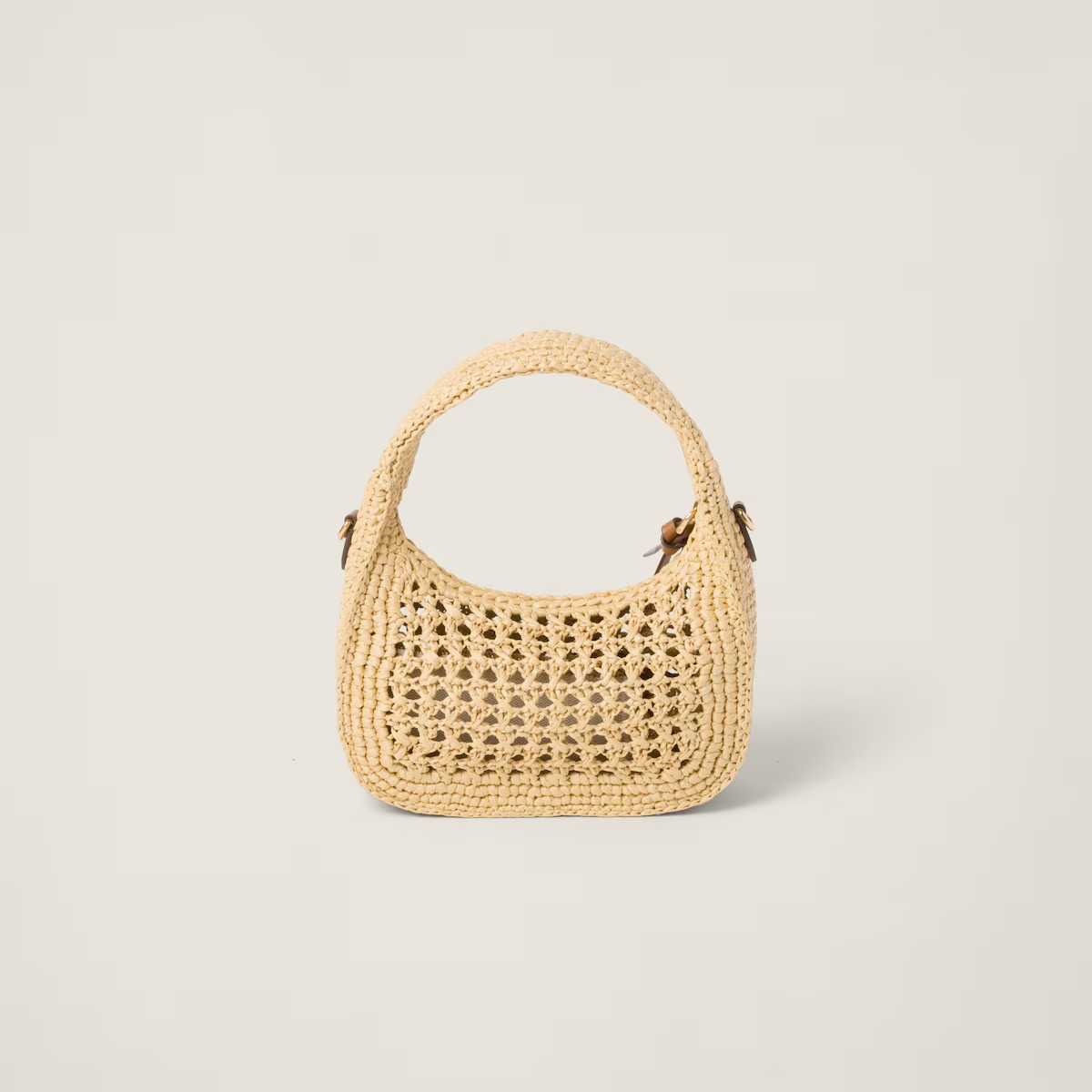 Miu Miu Bolso hobo de tela tejida Wander
