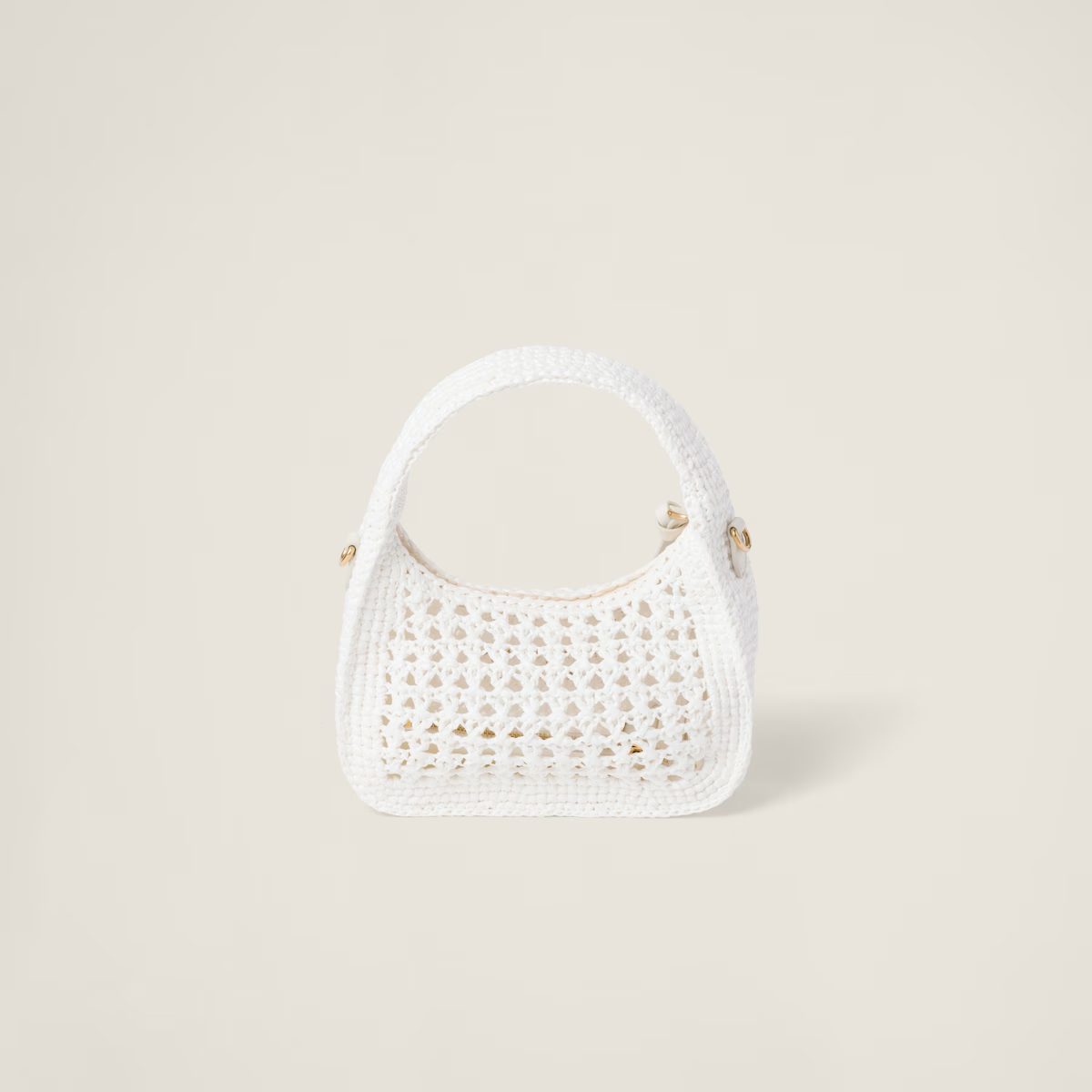 Miu Miu Bolso hobo de tela tejida Wander