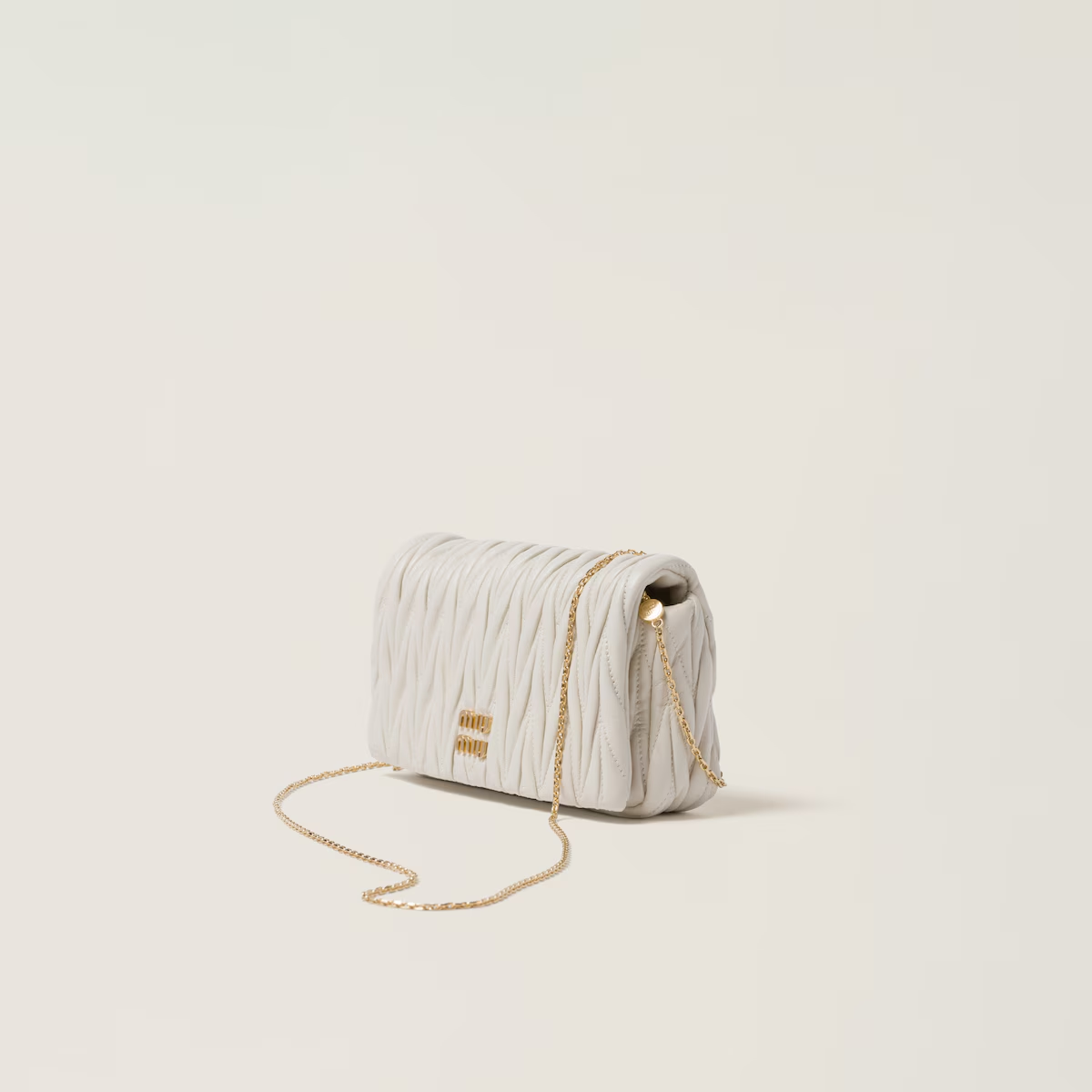 Miu Miu Minibolso de napa Matelassé