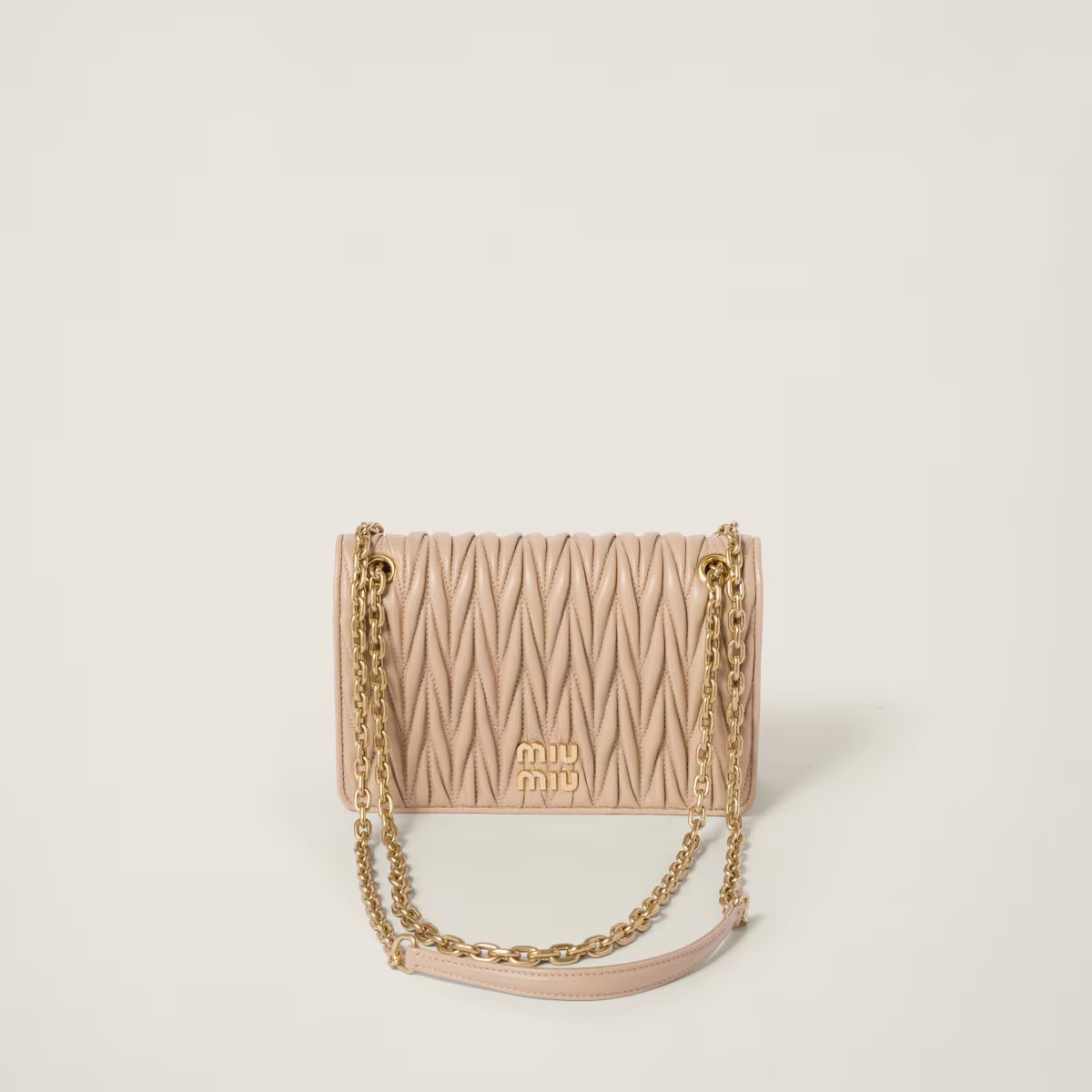 Miu Miu Minibolso de napa Matelassé