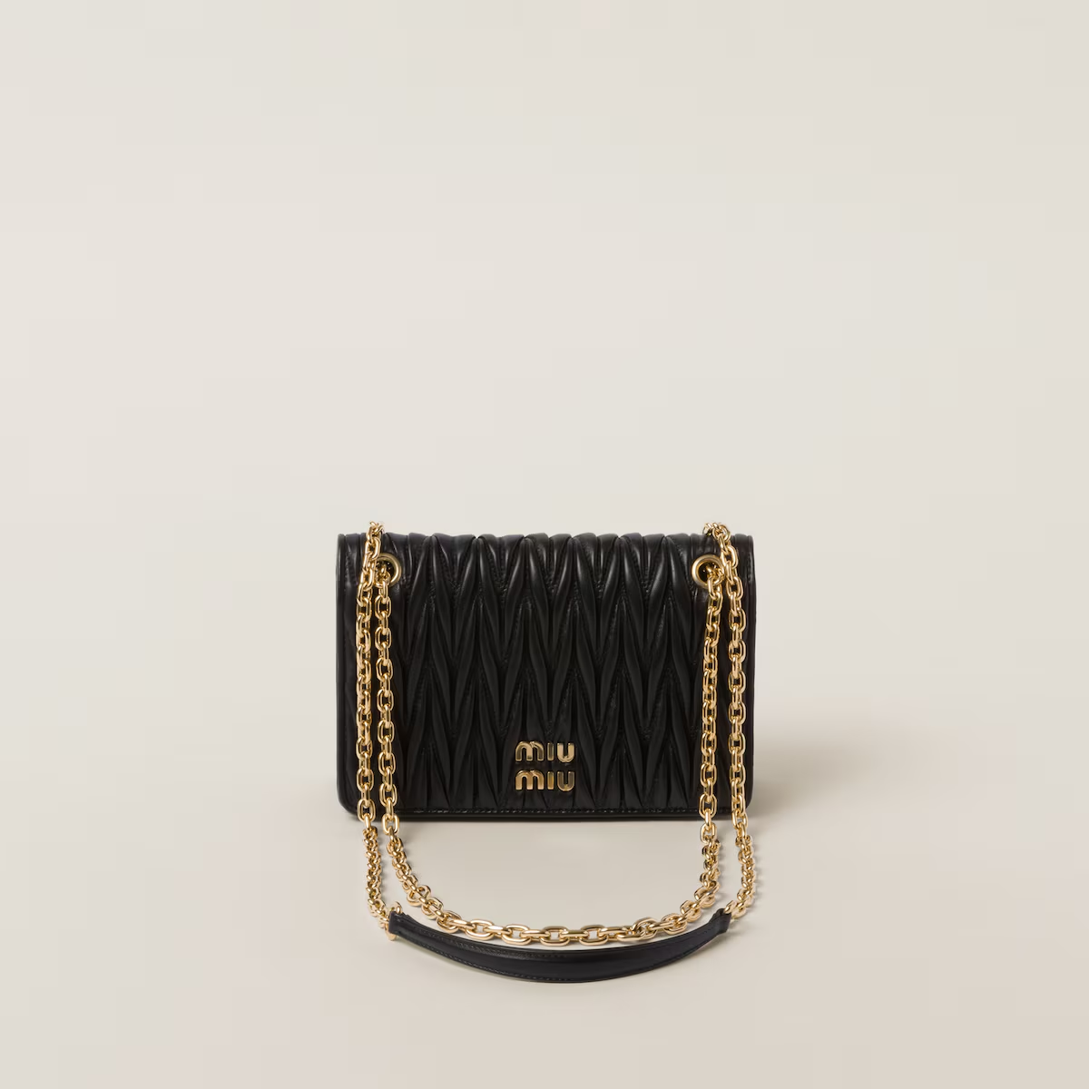 Miu Miu Minibolso de napa Matelassé