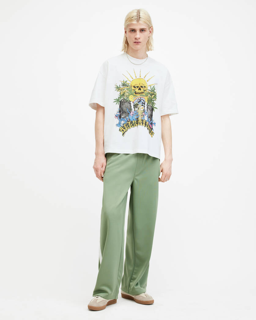 Playera ALLSAINTS Fest Graphic Print Oversized