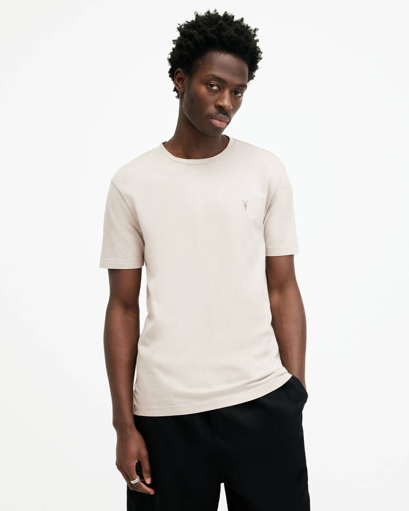Playera ALLSAINTS Ossage Crew Neck Slim Ramskull