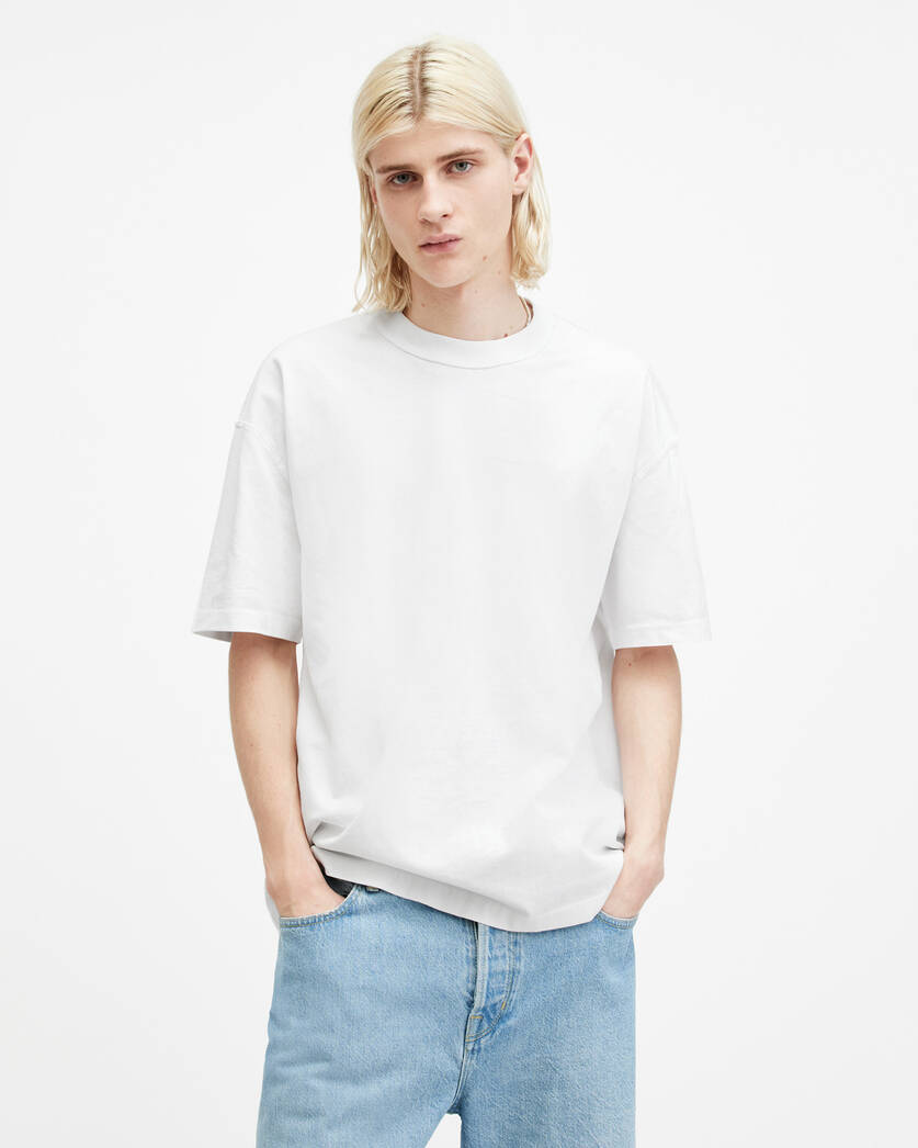 Playera ALLSAINTS Isac Oversized Crew Neck