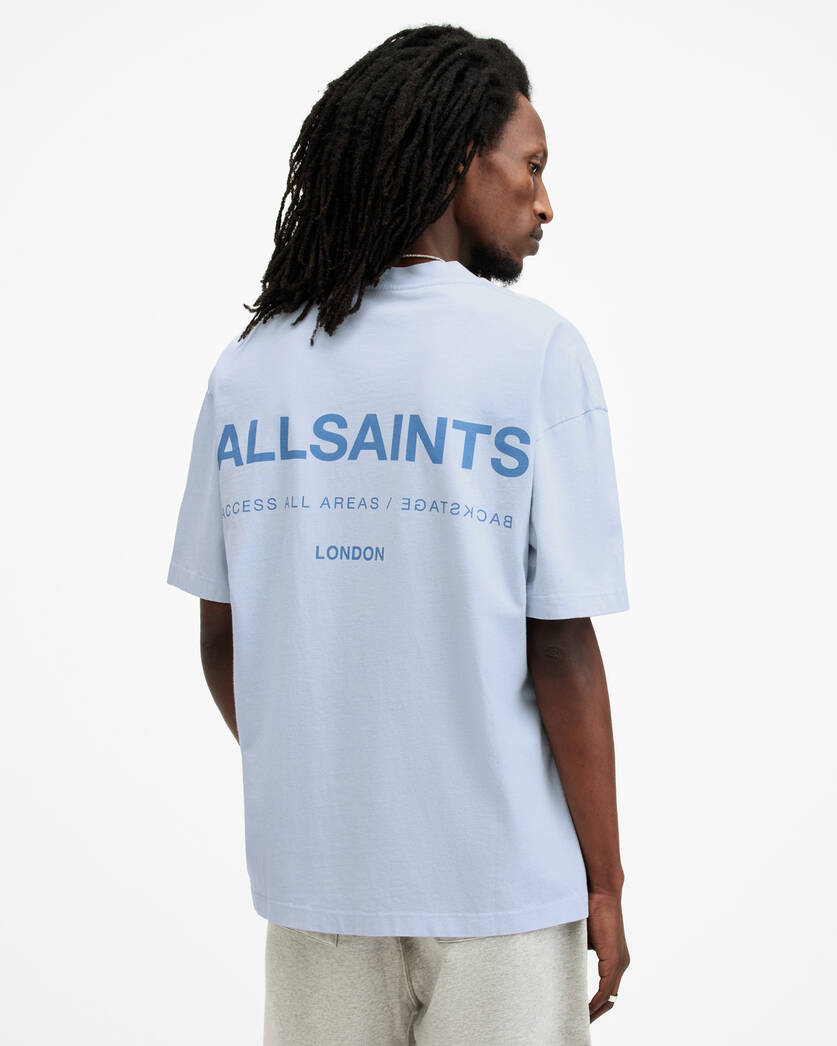 Playera ALLSAINTS Access Oversized Crew Neck