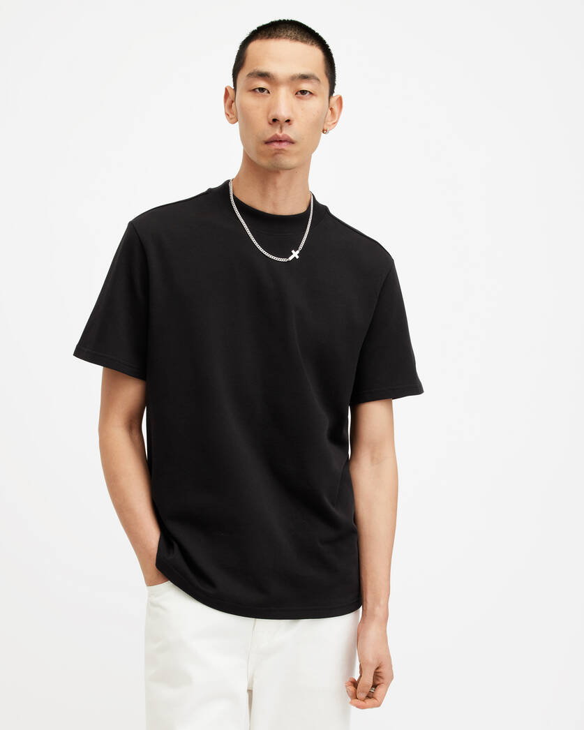 Playera ALLSAINTS Nero Heavyweight Relaxed Fit