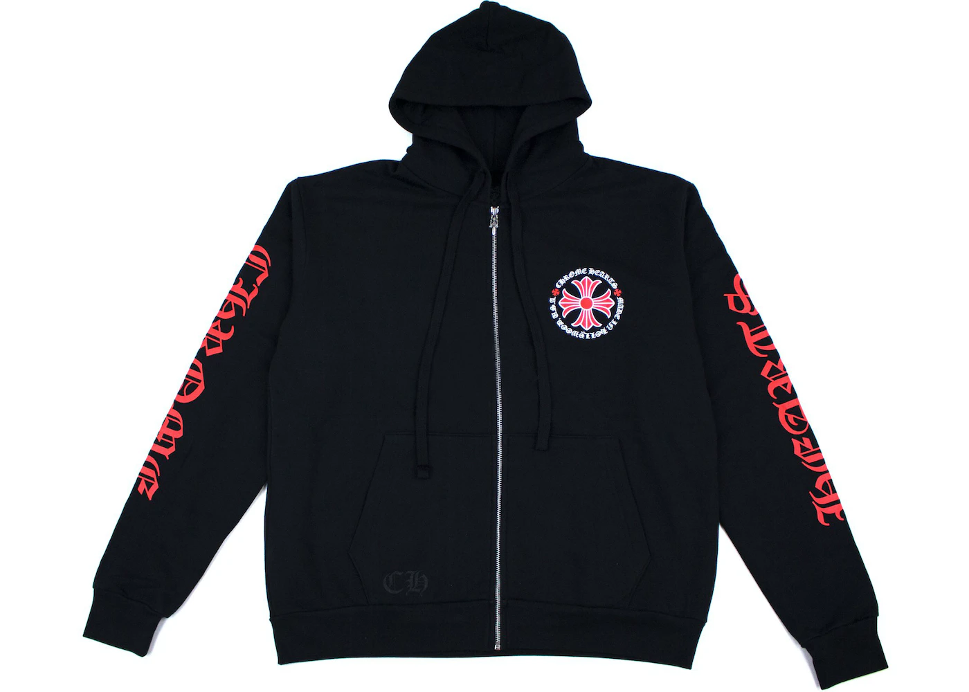 Hoodie Chrome Hearts Made In Hollywood Plus Cross Zip Up SOLELUX