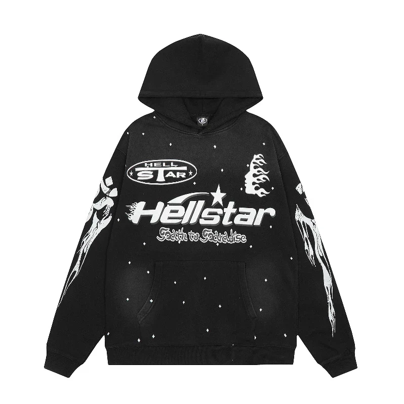 HELLSTAR hoodie Black