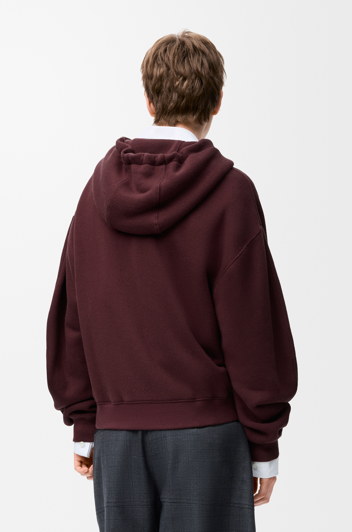LOEWE Flamenco hoodie in cotton and cashmere