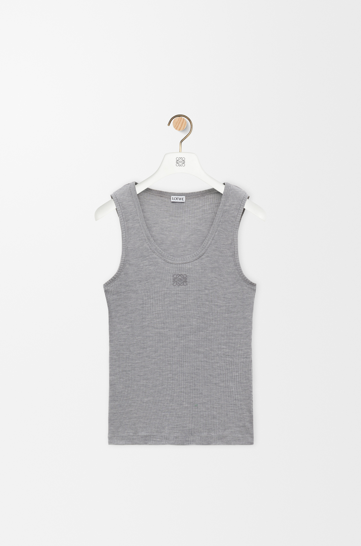 LOEWE Anagram tank top in silk