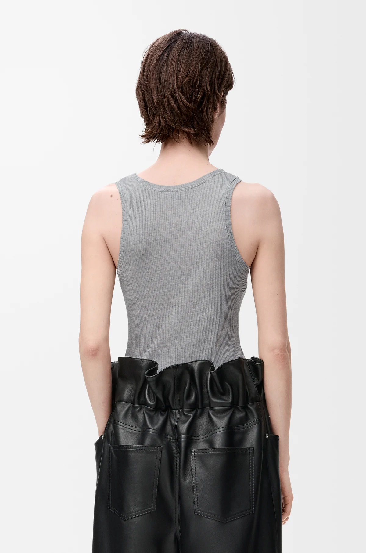LOEWE Anagram tank top in silk