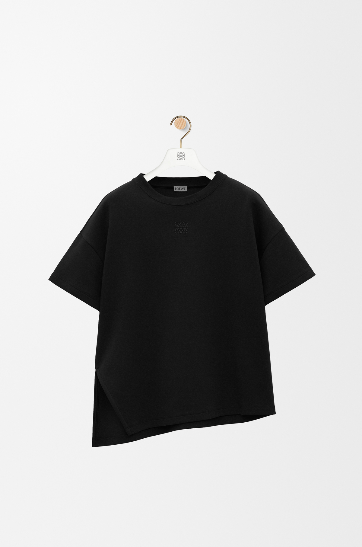 LOEWE Asymmetric t-shirt in cotton blend