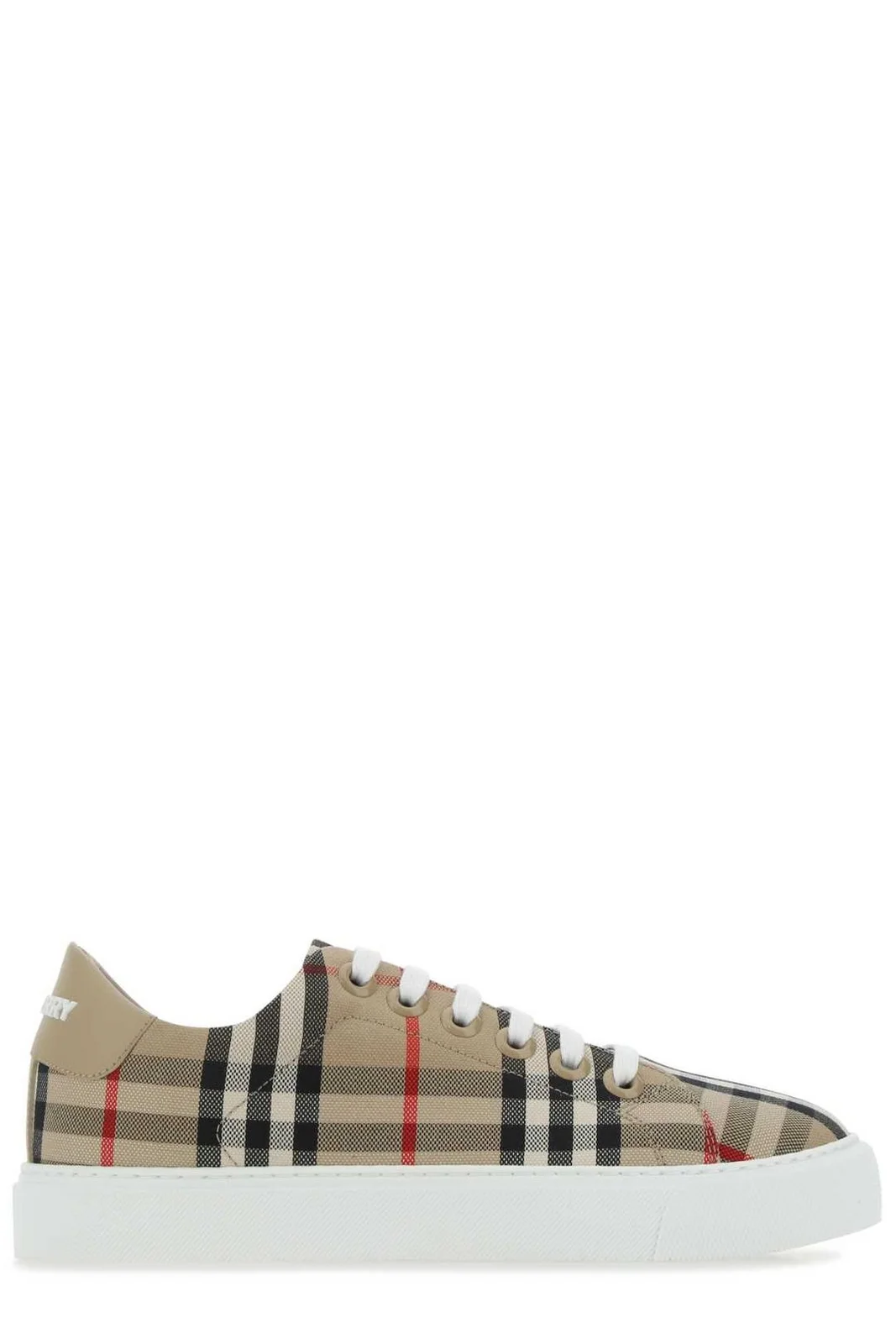 Burberry tenis con motivo Vintage Check
