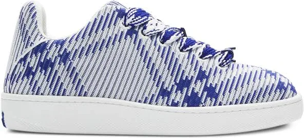 Burberry tenis Box con motivo de cuadros