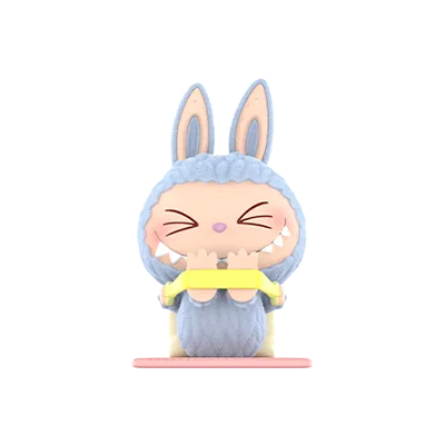 Labubu The Monsters Lazy Yoga Series Figures Sealed Case