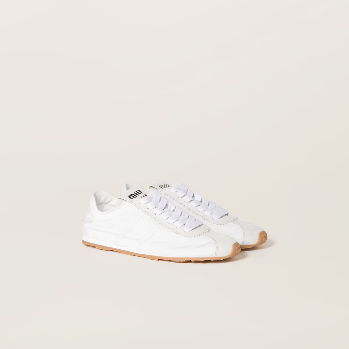 Miu Miu Plume suede sneakers