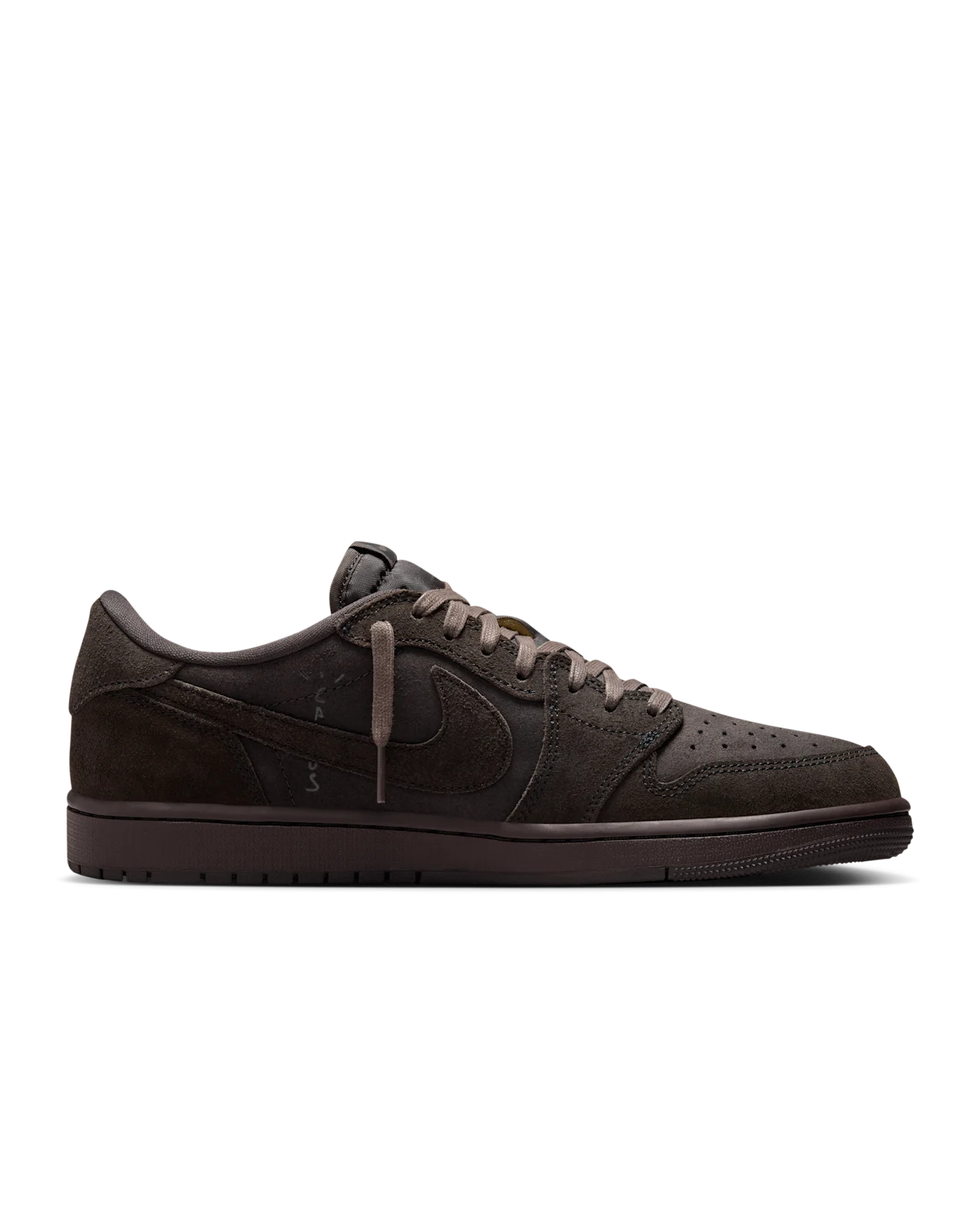 Air Jordan 1 x Travis Scott Velvet Brown and Dark Mocha