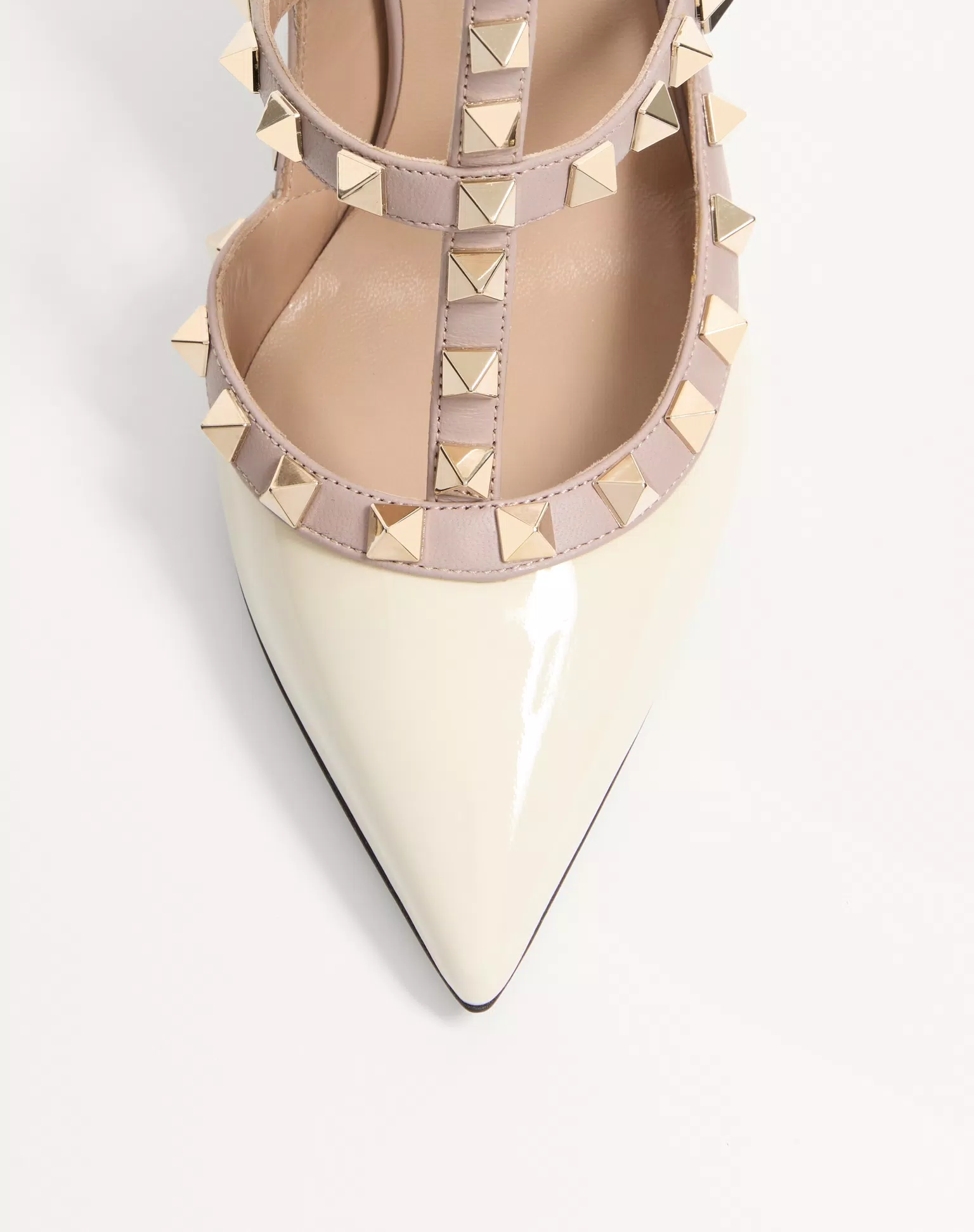 Valentino Patent Rockstud Caged Pump 100Mm