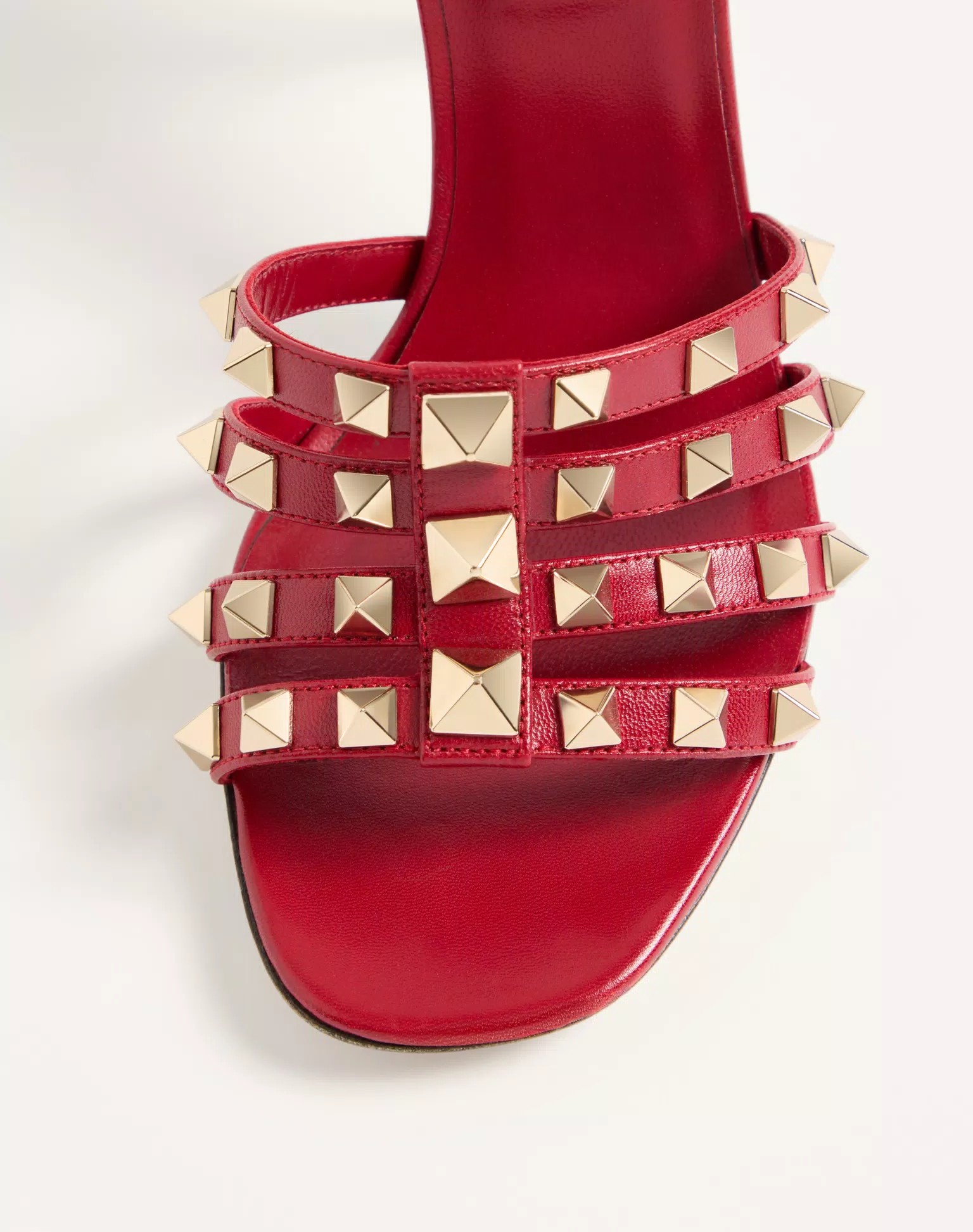Valentino Rockstud Kidskin Sandal 100mm